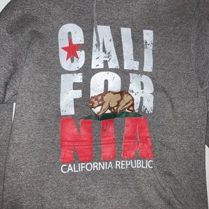 California Republic gray hoodie